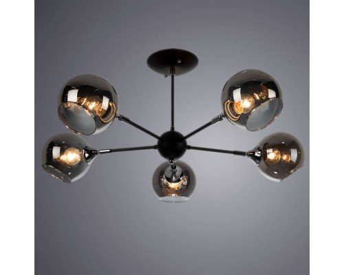 Потолочная люстра Arte Lamp Lagos A2708PL-5BK
