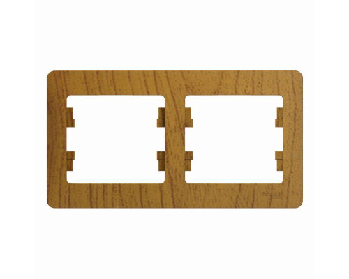 Рамка 2-постовая Systeme Electric Glossa дуб GSL000502 Рамка 2-постовая Systeme Electric Glossa дуб GSL000502