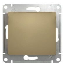 Переключатель одноклавишный перекрестный Systeme Electric Glossa 10A 250V титан GSL000471