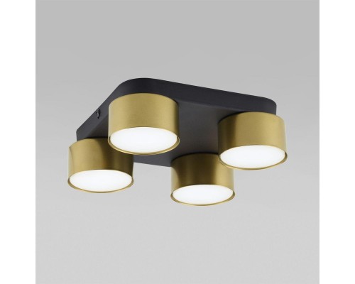 Потолочная люстра TK Lighting 6143 Space Black Gold