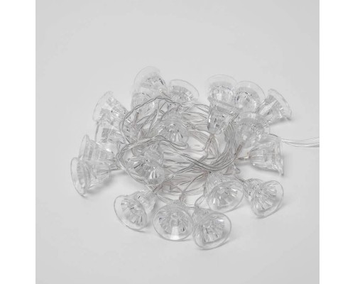 Светодиодная гирлянда Uniel Колокольчики 220V разноцветный ULD-S0280-020/DTA RGB IP20 BELLS 07919 Светодиодная гирлянда Uniel Колокольчики 220V разноцветный ULD-S0280-020/DTA RGB IP20 BELLS 07919