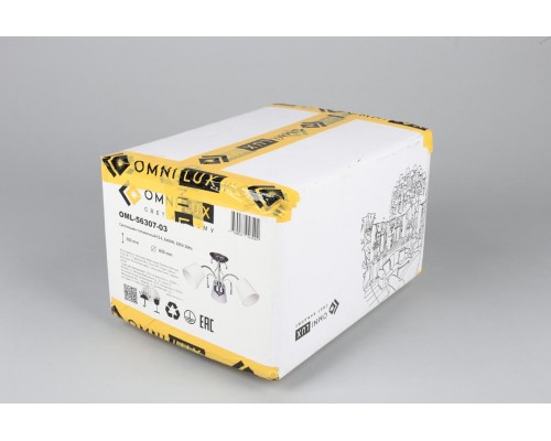 Потолочная люстра Omnilux Novello OML-56307-03 Потолочная люстра Omnilux Novello OML-56307-03
