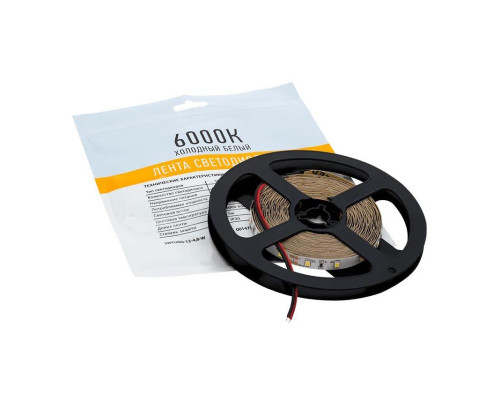 Светодиодная лента SWG 4,8W/m 60LED/m 2835SMD холодный белый 5M 001472 Светодиодная лента SWG 4,8W/m 60LED/m 2835SMD холодный белый 5M 001472