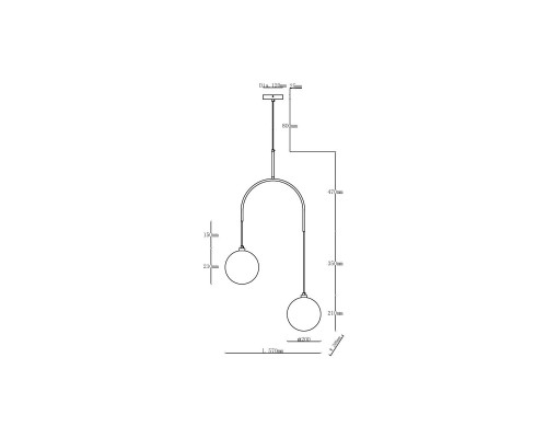 Подвесной светильник Vele Luce Freedom VL5544P02 Подвесной светильник Vele Luce Freedom VL5544P02