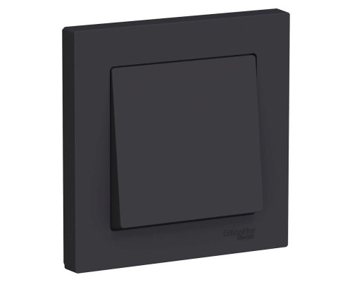 Выключатель одноклавишный Systeme Electric AtlasDesign 10A 250V карбон ATN001012 Выключатель одноклавишный Systeme Electric AtlasDesign 10A 250V карбон ATN001012