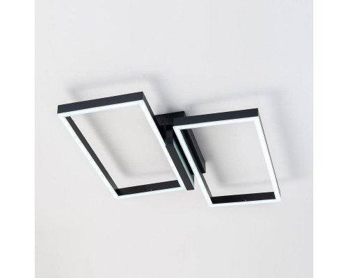 Потолочный светодиодный светильник Escada Scales 10209/2LED Black Потолочный светодиодный светильник Escada Scales 10209/2LED Black