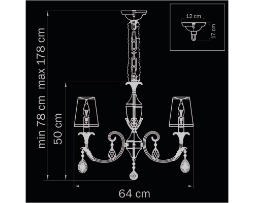 Подвесная люстра Lightstar Cappa 691062