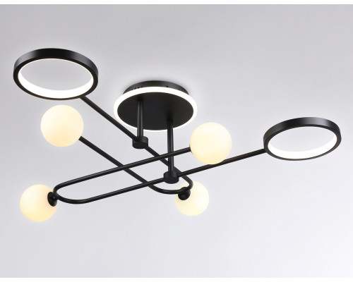 Потолочная светодиодная люстра Ambrella light Comfort LineTech FL66232 Потолочная светодиодная люстра Ambrella light Comfort LineTech FL66232