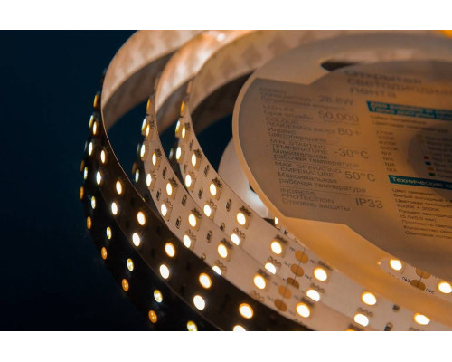 Светодиодная влагозащищенная лента DesignLed 28,8W/m 120LED/m 5050SMD теплый/холодный белый 5M 000515 Светодиодная влагозащищенная лента DesignLed 28,8W/m 120LED/m 5050SMD теплый/холодный белый 5M 000515