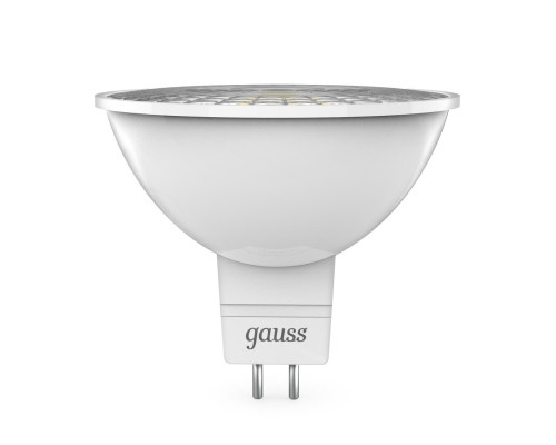 Лампа светодиодная Gauss GU5.3 5W 2700K матовая 201505105 Лампа светодиодная Gauss GU5.3 5W 2700K матовая 201505105