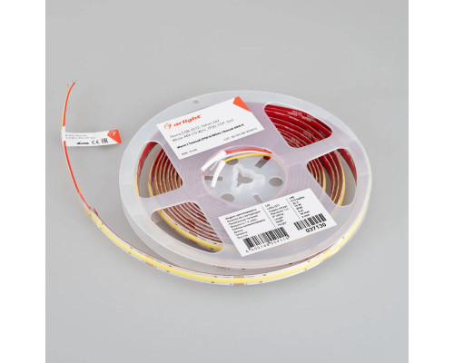 Светодиодная лента Arlight 15W/m 512LED/m CSPSMD от теплого дневного до холодного 5М COB-X512-10mm 24V 037130 Светодиодная лента Arlight 15W/m 512LED/m CSPSMD от теплого дневного до холодного 5М COB-X512-10mm 24V 037130