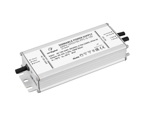 Блок питания Arlight ARPV-UH24150-PFC-0-10V 24V 150W IP67 6,3A 024277 Блок питания Arlight ARPV-UH24150-PFC-0-10V 24V 150W IP67 6,3A 024277