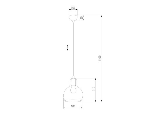 Подвесной светильник TK Lighting 1002 Mango