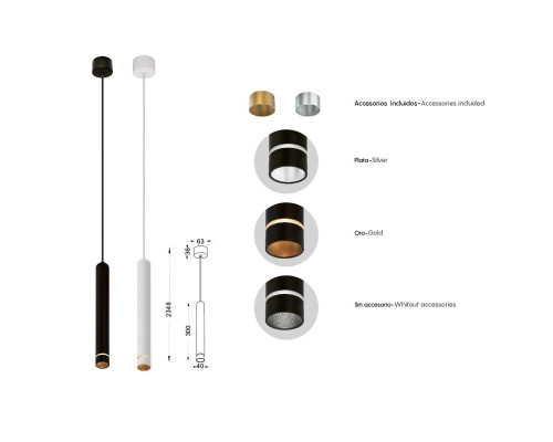 Подвесной светильник Mantra Split 8878