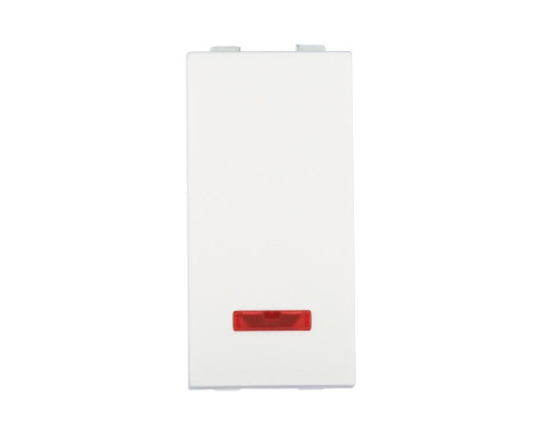 Переключатель LK Studio с двух мест, с индикатором 45х22,5мм (схема 6L) 16 A, 250 B (белый) LK45 850404-1 Переключатель LK Studio с двух мест, с индикатором 45х22,5мм (схема 6L) 16 A, 250 B (белый) LK45 850404-1