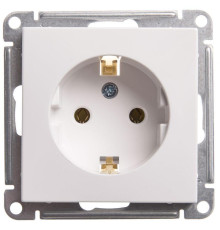 Розетка 2К+З Systeme Electric W59 16A 250V белая RS16-154-1-86