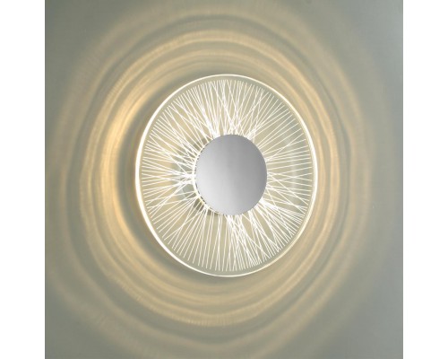Настенный светодиодный светильник Odeon Light Midcent Solaris 6628/9WL