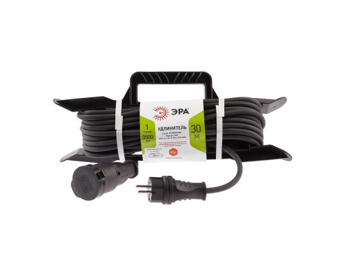 Удлинитель силовой ЭРА 1гн 30м с/з UFx-1e-3x1,5-30m-IP44(kg) Б0050869