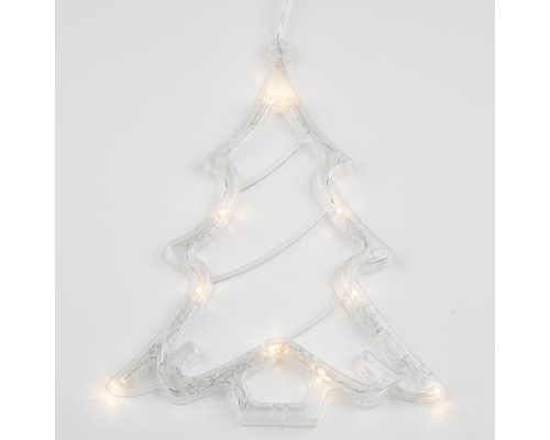 Подвесной светодиодный светильник «Ёлочка» Uniel ULD-H1620-010/STA/3AAA Warm White IP20 Xmas Tree UL-00007254