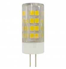 Лампа светодиодная ЭРА G4 5W 4000K прозрачная LED JC-5W-220V-CER-840-G4 Б0027858