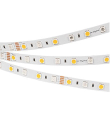 Светодиодная влагозащищенная лента Arlight 14,4W/m 60LED/m 5060SMD разноцветный/теплый белый 5M 034185