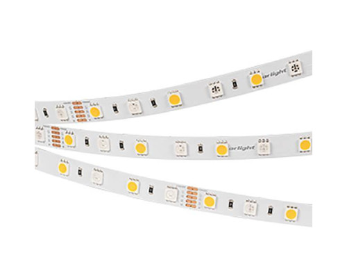 Светодиодная влагозащищенная лента Arlight 14,4W/m 60LED/m 5060SMD разноцветный/теплый белый 5M 034185 Светодиодная влагозащищенная лента Arlight 14,4W/m 60LED/m 5060SMD разноцветный/теплый белый 5M 034185