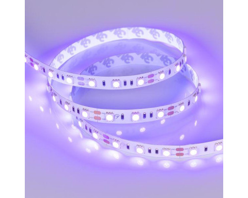 Светодиодная лента Arlight 14,4W/m 60LED/m 5060SMD ультрафиолет 5M 012815(2)