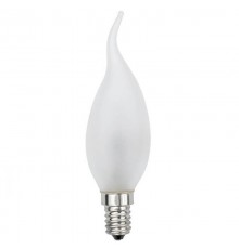 Лампа галогенная Uniel E14 42W матовая HCL-42/FR/E14 flame 01082