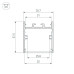 Профиль Arlight SL-Line-3638-LW-2000 Anod Olive Grey 038432