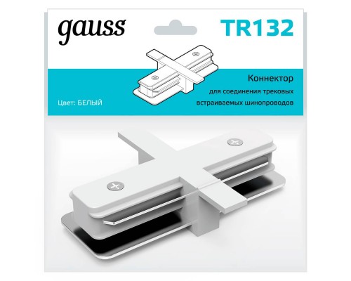 Коннектор прямой Gauss TR132