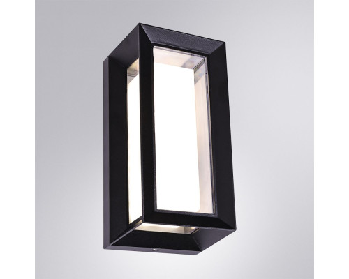 Уличный настенный светодиодный светильник Arte Lamp Ulysses A8112AL-1BK
