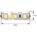 Светодиодная лента SWG 12W/m 120LED/m 2835SMD нейтральный белый 5M 002314