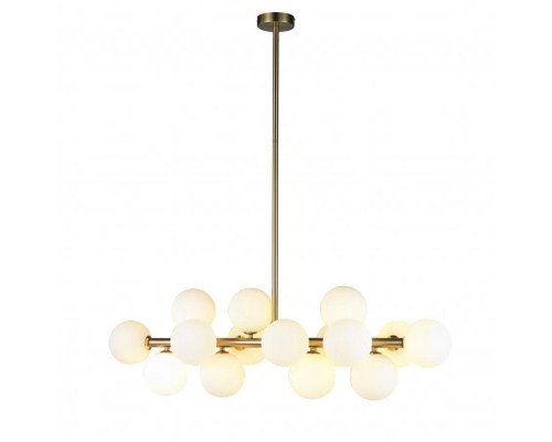 Подвесная люстра iLamp Golden 8516P/L BR-WH Подвесная люстра iLamp Golden 8516P/L BR-WH