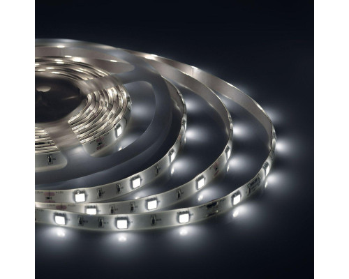 Светодиодная влагозащищенная лента Apeyron 7,2W/m 30LED/m 5050SMD холодный белый 5M 00-39 Светодиодная влагозащищенная лента Apeyron 7,2W/m 30LED/m 5050SMD холодный белый 5M 00-39