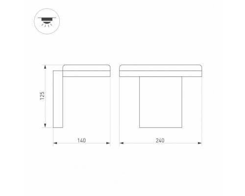 Уличный настенный светодиодный светильник Arlight LGD-Tent-Wall-9W Warm3000 029977 Уличный настенный светодиодный светильник Arlight LGD-Tent-Wall-9W Warm3000 029977