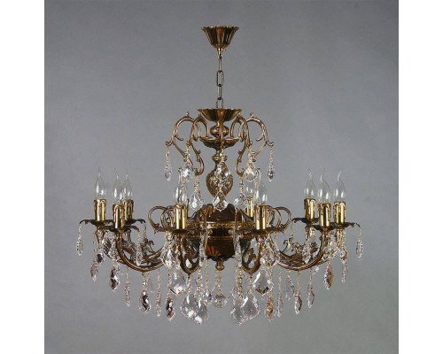 Подвесная люстра Ambiente Alicante 8888/10 PB Leaf Crystal Подвесная люстра Ambiente Alicante 8888/10 PB Leaf Crystal