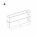 Трековый светодиодный светильник для магнитного шинопровода Arlight Mag-Flat-Fold-45-S205-6W Day4000 026988