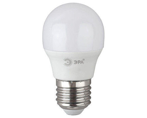 Лампа светодиодная ЭРА E14 6W 2700K матовая LED P45-6W-827-E14 R Б0051058 Лампа светодиодная ЭРА E14 6W 2700K матовая LED P45-6W-827-E14 R Б0051058