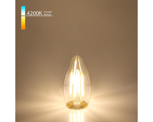 Лампа светодиодная филаментная Elektrostandard BLE2706 E27 9W 4200K прозрачная a048283