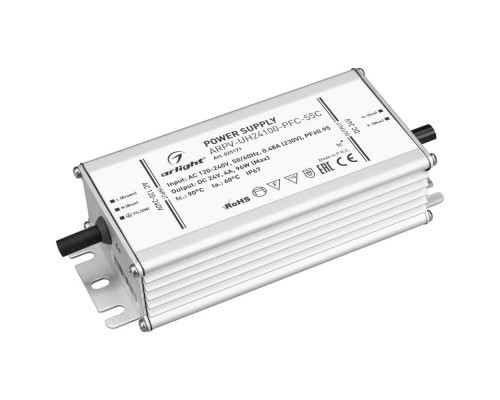 Блок питания Arlight ARPV-UH24100-PFC-55C 24V 100W IP67 4,2A 025171 Блок питания Arlight ARPV-UH24100-PFC-55C 24V 100W IP67 4,2A 025171