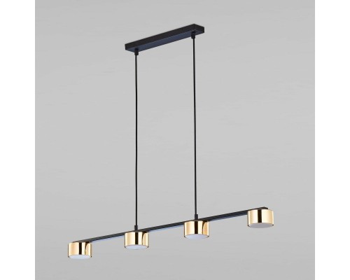 Подвесная люстра TK Lighting 6094 Dallas Gold Black