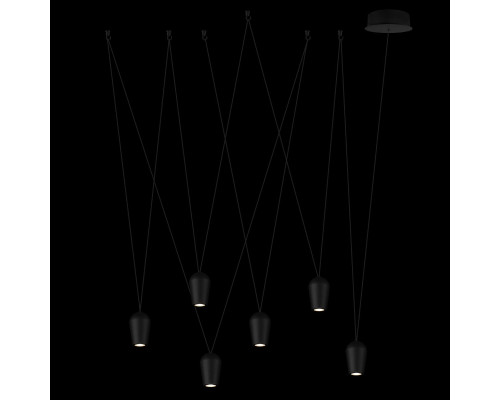 Подвесной светодиодный светильник Loft IT Blackout 10357/6 Подвесной светодиодный светильник Loft IT Blackout 10357/6