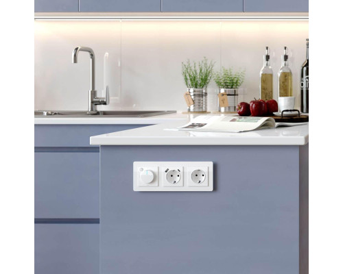 Рамка Werkel Acrylic на 3 поста белый W0032701 4690389184871 Рамка Werkel Acrylic на 3 поста белый W0032701 4690389184871