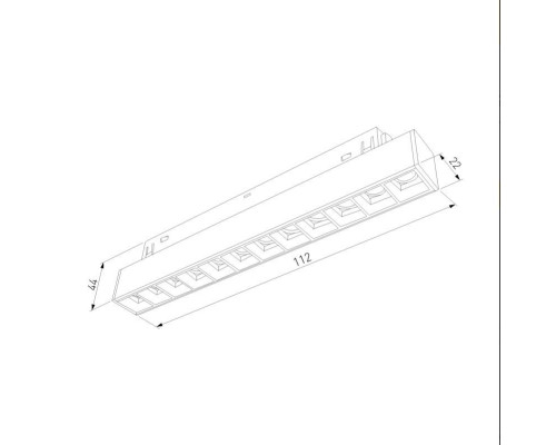 Трековый светодиодный светильник Elektrostandard Slim Magnetic 85004/01 a057192 Трековый светодиодный светильник Elektrostandard Slim Magnetic 85004/01 a057192