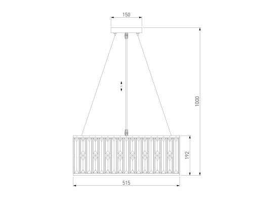 Подвесная люстра Bogates 299/5 Strotskis Подвесная люстра Bogates 299/5 Strotskis