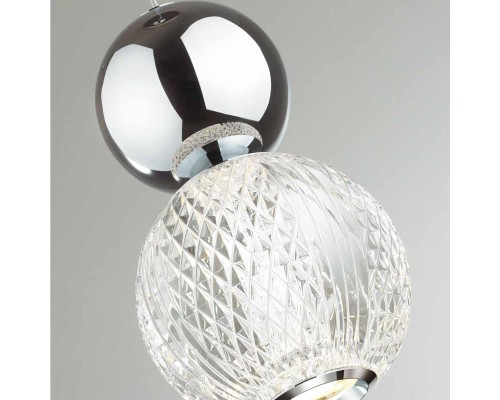 Подвесной светодиодный светильник Odeon Light Crystal 5007/7L