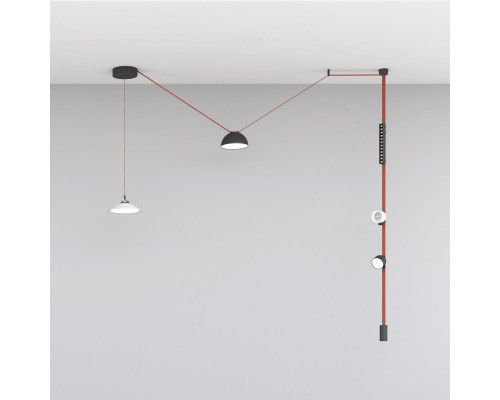 Трековый светодиодный светильник Denkirs Belty Flow DK5565-WH+BK Трековый светодиодный светильник Denkirs Belty Flow DK5565-WH+BK