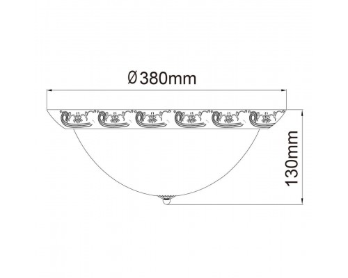 Потолочный светильник MW-Light Ариадна 450015703