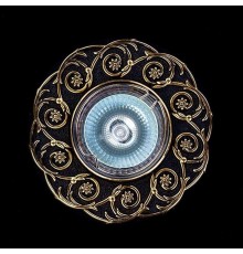 Встраиваемый светильник Artglass Spot 52 Brass Antique