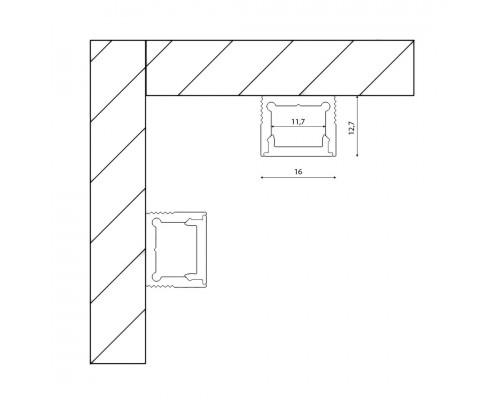 Профиль DesignLed LS.1613-R 010363